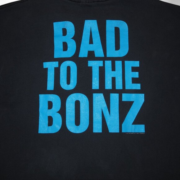 WWE VTG 1998 Stone Cold Steve Austin "Bad to the Bonz" Wrestling T-Shirt Men's L - Picture 5 of 10